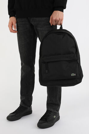 Neocroc Canvas Backpack In Black LACOSTE